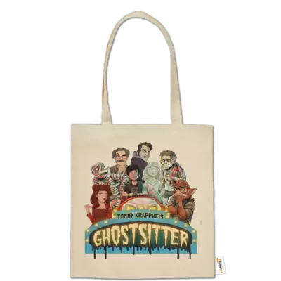 Motiv: Baumwolltasche - Ghostsitter - bestimme auf Wunsch Details wie Produkt, Grösse, Farbe und Position selbst ! Motiv: Baumwolltasche - Ghostsitter