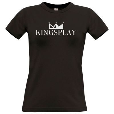 Motiv: T-Shirt Damen Premium FAIR WEAR - Kingsplay - bestimme auf Wunsch Details wie Produkt, Grösse, Farbe und Position selbst ! Motiv: T-Shirt Damen Premium FAIR WEAR - Kingsplay