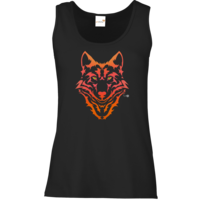 Motiv: Tank Top Damen Classic - WolfsOrange - bestimme auf Wunsch Details wie Produkt, Grösse, Farbe und Position selbst ! Motiv: Tank Top Damen Classic - WolfsOrange