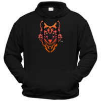 Motiv: Hoodie Premium FAIR WEAR - WolfsOrange - bestimme auf Wunsch Details wie Produkt, Grösse, Farbe und Position selbst ! Motiv: Hoodie Premium FAIR WEAR - WolfsOrange
