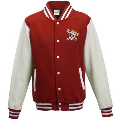 Motiv: College Jacke - King Skull - bestimme auf Wunsch Details wie Produkt, Grösse, Farbe und Position selbst ! Motiv: College Jacke - King Skull