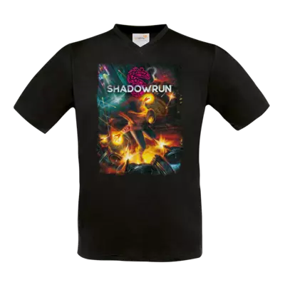 Motiv: T-Shirt V-Neck FAIR WEAR - Shadowrun (r)  Cover 