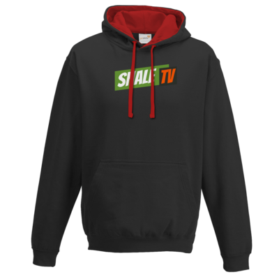 Motiv: Two-Tone Hoodie - snaleTV dezent - bestimme auf Wunsch Details wie Produkt, Grösse, Farbe und Position selbst ! Motiv: Two-Tone Hoodie - snaleTV dezent