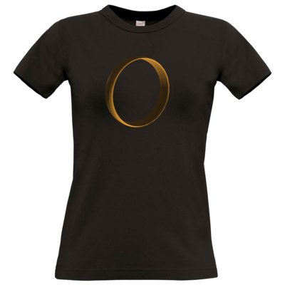 Motiv: T-Shirt Damen Premium FAIR WEAR - Der eine Ring - bestimme auf Wunsch Details wie Produkt, Grösse, Farbe und Position selbst ! Motiv: T-Shirt Damen Premium FAIR WEAR - Der eine Ring