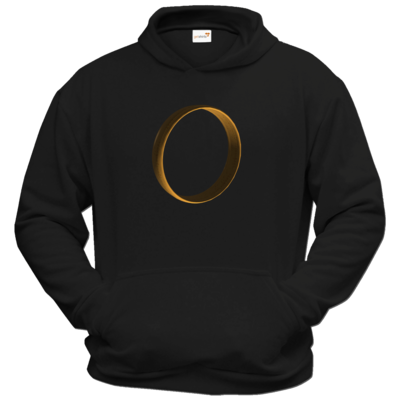 Motiv: Hoodie Classic - Der eine Ring - bestimme auf Wunsch Details wie Produkt, Grösse, Farbe und Position selbst ! Motiv: Hoodie Classic - Der eine Ring