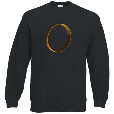 Motiv: Sweatshirt Classic - Der eine Ring - bestimme auf Wunsch Details wie Produkt, Grösse, Farbe und Position selbst ! Motiv: Sweatshirt Classic - Der eine Ring