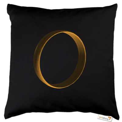 Motiv: Kissen Baumwolle - Der eine Ring - bestimme auf Wunsch Details wie Produkt, Grösse, Farbe und Position selbst ! Motiv: Kissen Baumwolle - Der eine Ring