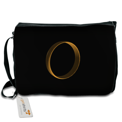 Motiv: Schultertasche - Der eine Ring - bestimme auf Wunsch Details wie Produkt, Grösse, Farbe und Position selbst ! Motiv: Schultertasche - Der eine Ring