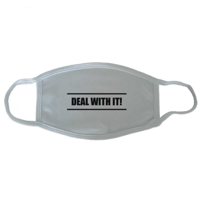 Motiv: Gesichtsmaske - Deal With It 