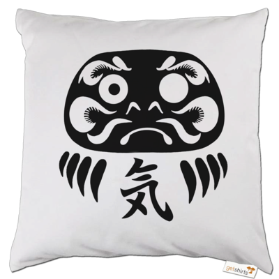 Motiv: Kissen - Daruma - bestimme auf Wunsch Details wie Produkt, Grösse, Farbe und Position selbst ! Motiv: Kissen - Daruma