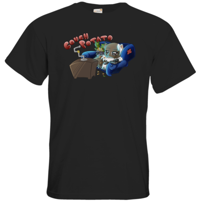 Motiv: T-Shirt Premium FAIR WEAR - Potato - Die Meeries - bestimme auf Wunsch Details wie Produkt, Grösse, Farbe und Position selbst ! Motiv: T-Shirt Premium FAIR WEAR - Potato - Die Meeries