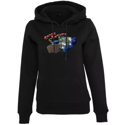 Motiv: Womens Heavy Hoody - Couch Potato - Meeries - bestimme auf Wunsch Details wie Produkt, Grösse, Farbe und Position selbst ! Motiv: Womens Heavy Hoody - Couch Potato - Meeries