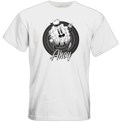 Motiv: T-Shirt Premium FAIR WEAR - Ahoy - bestimme auf Wunsch Details wie Produkt, Grösse, Farbe und Position selbst ! Motiv: T-Shirt Premium FAIR WEAR - Ahoy