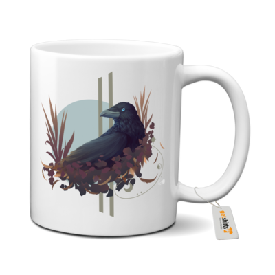 Motiv: Tasse - Herbstrabe