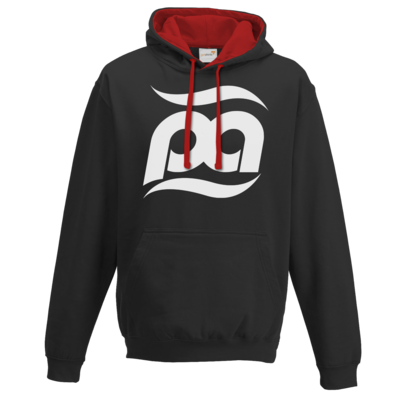 Motiv: Two-Tone Hoodie - Logo kurz - bestimme auf Wunsch Details wie Produkt, Grösse, Farbe und Position selbst ! Motiv: Two-Tone Hoodie - Logo kurz