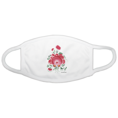 Motiv: Gesichtsmaske - Ostfriesische Teerose - bestimme auf Wunsch Details wie Produkt, Grösse, Farbe und Position selbst ! Motiv: Gesichtsmaske - Ostfriesische Teerose