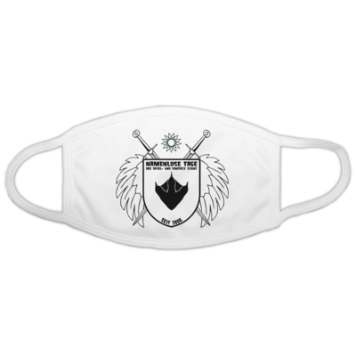Motiv: Gesichtsmaske - Namenlose Tage - Wappen Kissen