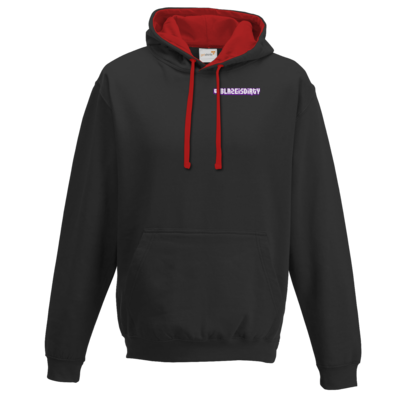 Motiv: Two-Tone Hoodie - Blaze - bestimme auf Wunsch Details wie Produkt, Grösse, Farbe und Position selbst ! Motiv: Two-Tone Hoodie - Blaze