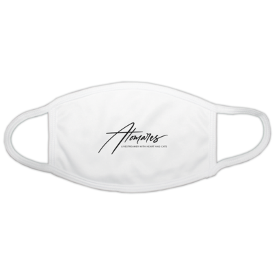 Motiv: Gesichtsmaske - Atomares Font Logo