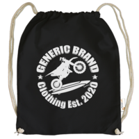 Motiv: Cotton Gymsac - Generic Brand Motorsurf - bestimme auf Wunsch Details wie Produkt, Grösse, Farbe und Position selbst ! Motiv: Cotton Gymsac - Generic Brand Motorsurf