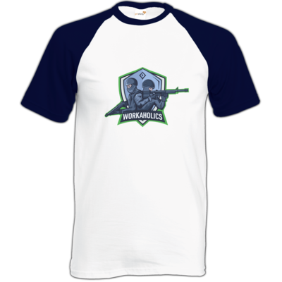 Motiv: Baseball-T FAIR WEAR - Logo - bestimme auf Wunsch Details wie Produkt, Grösse, Farbe und Position selbst ! Motiv: Baseball-T FAIR WEAR - Logo