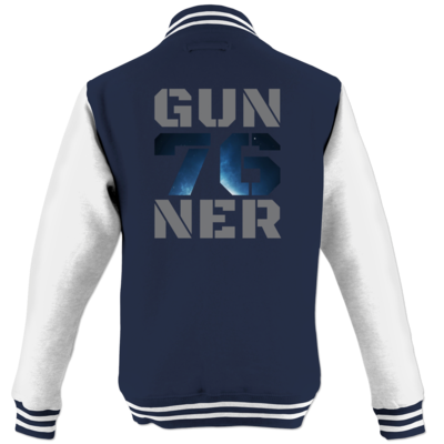 Motiv: College Jacke - Gun76ner Block - bestimme auf Wunsch Details wie Produkt, Grösse, Farbe und Position selbst ! Motiv: College Jacke - Gun76ner Block
