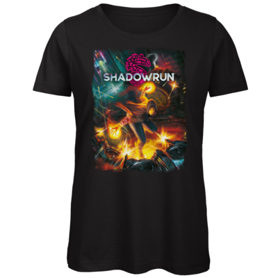 Motiv: Organic Lady T-Shirt - Shadowrun (r) Cover - bestimme auf Wunsch Details wie Produkt, Grösse, Farbe und Position selbst ! Motiv: Organic Lady T-Shirt - Shadowrun (r) Cover