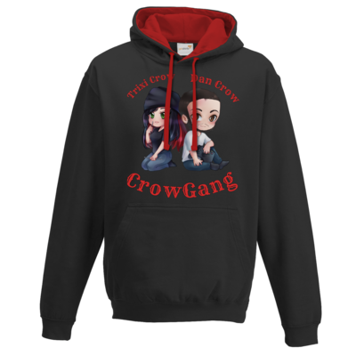 Motiv: Two-Tone Hoodie - Trixi und Dan - bestimme auf Wunsch Details wie Produkt, Grösse, Farbe und Position selbst ! Motiv: Two-Tone Hoodie - Trixi und Dan