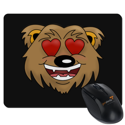 Motiv: Mousepad Textil - Love - bestimme auf Wunsch Details wie Produkt, Grösse, Farbe und Position selbst ! Motiv: Mousepad Textil - Love