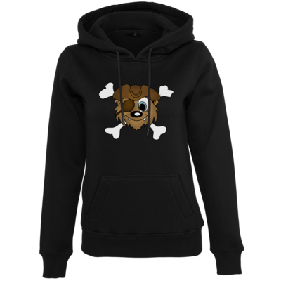 Motiv: Womens Heavy Hoody - PIRATENBAER - bestimme auf Wunsch Details wie Produkt, Grösse, Farbe und Position selbst ! Motiv: Womens Heavy Hoody - PIRATENBAER