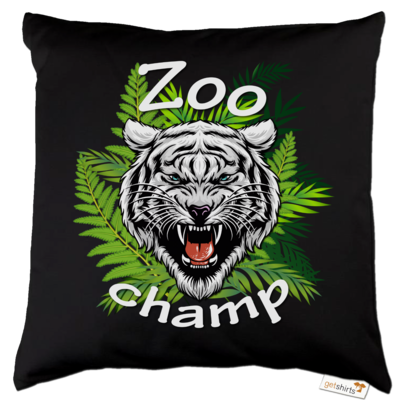 Motiv: Kissen Baumwolle - ZoochampLogo - bestimme auf Wunsch Details wie Produkt, Grösse, Farbe und Position selbst ! Motiv: Kissen Baumwolle - ZoochampLogo