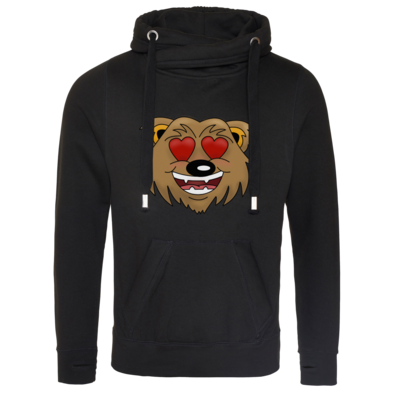 Motiv: Cross Neck Hoodie - Love - bestimme auf Wunsch Details wie Produkt, Grösse, Farbe und Position selbst ! Motiv: Cross Neck Hoodie - Love