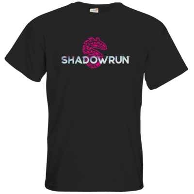 Motiv: T-Shirt Premium FAIR WEAR - Shadowrun (r) Logo - bestimme auf Wunsch Details wie Produkt, Grösse, Farbe und Position selbst ! Motiv: T-Shirt Premium FAIR WEAR - Shadowrun (r) Logo