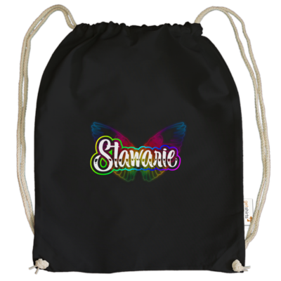 Motiv: Cotton Gymsac - bestimme auf Wunsch Details wie Produkt, Grösse, Farbe und Position selbst ! Motiv: Cotton Gymsac