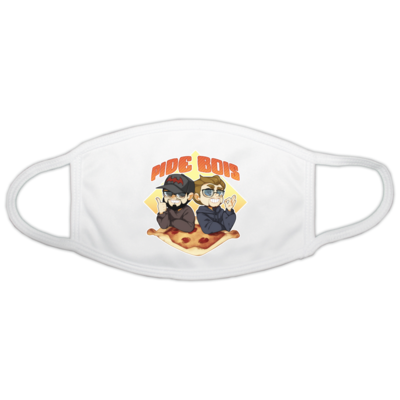 Motiv: Gesichtsmaske - Pide Bois Podcast - bestimme auf Wunsch Details wie Produkt, Grösse, Farbe und Position selbst ! Motiv: Gesichtsmaske - Pide Bois Podcast
