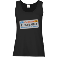 Motiv: Tank Top Damen Classic - Rickymainia Kennzeichen - bestimme auf Wunsch Details wie Produkt, Grösse, Farbe und Position selbst ! Motiv: Tank Top Damen Classic - Rickymainia Kennzeichen