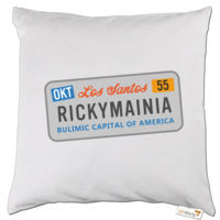 Motiv: Kissen - Rickymainia Kennzeichen - bestimme auf Wunsch Details wie Produkt, Grösse, Farbe und Position selbst ! Motiv: Kissen - Rickymainia Kennzeichen