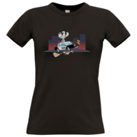 Motiv: T-Shirt Damen Premium FAIR WEAR - Cop1055 - bestimme auf Wunsch Details wie Produkt, Grösse, Farbe und Position selbst ! Motiv: T-Shirt Damen Premium FAIR WEAR - Cop1055