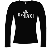 Motiv: Longsleeve Damen Organic - Das Taxi - bestimme auf Wunsch Details wie Produkt, Grösse, Farbe und Position selbst ! Motiv: Longsleeve Damen Organic - Das Taxi