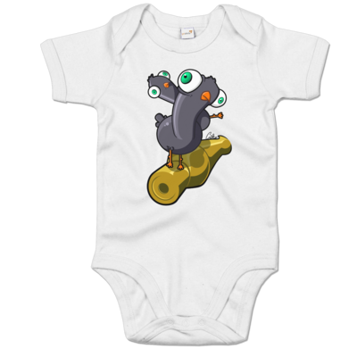 Motiv: Baby Body Organic - Taubenstange - bestimme auf Wunsch Details wie Produkt, Grösse, Farbe und Position selbst ! Motiv: Baby Body Organic - Taubenstange
