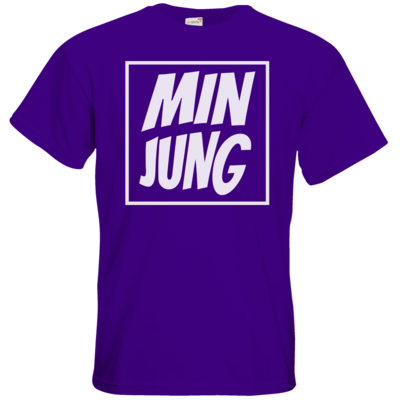 Motiv: T-Shirt Premium FAIR WEAR - Min Jung - bestimme auf Wunsch Details wie Produkt, Grösse, Farbe und Position selbst ! Motiv: T-Shirt Premium FAIR WEAR - Min Jung