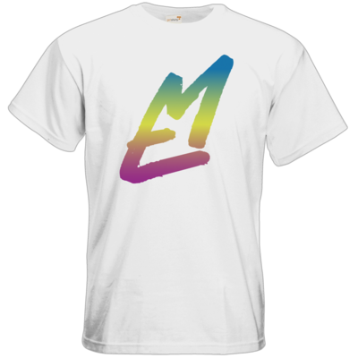 Motiv: T-Shirt Premium FAIR WEAR - EM-Logo-Bunt - bestimme auf Wunsch Details wie Produkt, Grösse, Farbe und Position selbst ! Motiv: T-Shirt Premium FAIR WEAR - EM-Logo-Bunt
