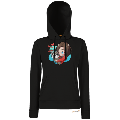Motiv: Hoodie Damen Classic - Hug - bestimme auf Wunsch Details wie Produkt, Grösse, Farbe und Position selbst ! Motiv: Hoodie Damen Classic - Hug