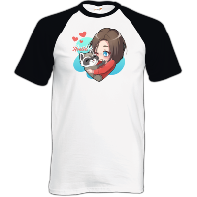 Motiv: TShirt Baseball - Hug - bestimme auf Wunsch Details wie Produkt, Grösse, Farbe und Position selbst ! Motiv: TShirt Baseball - Hug
