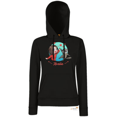 Motiv: Hoodie Damen Classic - Highfive - bestimme auf Wunsch Details wie Produkt, Grösse, Farbe und Position selbst ! Motiv: Hoodie Damen Classic - Highfive