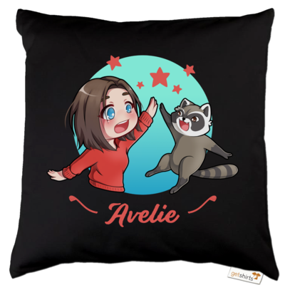 Motiv: Kissen Baumwolle - Highfive - bestimme auf Wunsch Details wie Produkt, Grösse, Farbe und Position selbst ! Motiv: Kissen Baumwolle - Highfive