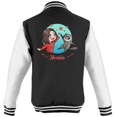 Motiv: College Jacke - Highfive - bestimme auf Wunsch Details wie Produkt, Grösse, Farbe und Position selbst ! Motiv: College Jacke - Highfive