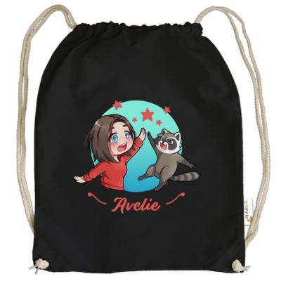 Motiv: Cotton Gymsac - Highfive - bestimme auf Wunsch Details wie Produkt, Grösse, Farbe und Position selbst ! Motiv: Cotton Gymsac - Highfive