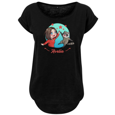 Motiv: Ladies Long Slub Tee - Highfive - bestimme auf Wunsch Details wie Produkt, Grösse, Farbe und Position selbst ! Motiv: Ladies Long Slub Tee - Highfive