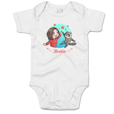 Motiv: Baby Body Organic - Highfive - bestimme auf Wunsch Details wie Produkt, Grösse, Farbe und Position selbst ! Motiv: Baby Body Organic - Highfive